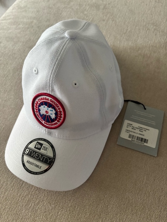 Canada Goose Arctic Disc Adjustable Cap White One Size NWT main image 4